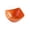 1Pcs Orange, variant on Mini Melamine Dipping Bowls, Decorative Small Condiment Sauce Dishes with Unique Shape, Reusable Serving Bowls for Soy Sauce, Snacks, Candy, Fruits, Party, Kitchen Table Decor (1Pcs Pink)