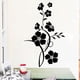 thumbnail image 5 of Bewildely Adhesivo de pared de vides de flores, papel tapiz extraíble y cómodo, accesorio para el hogar moderno negro, decoración de puerta y sala de Decoración del hogar, 5 of 6