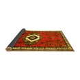 thumbnail image 2 of Ahgly Company Indoor Square Persian Yellow Traditional Area Rugs, 5' Square, 2 of 4