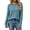 Blue, variant on Long Sleeve Shirts for Women Crew Neck Casual Tunic Tops Lightweight Pullover Fall Tops Sweaters for Women
