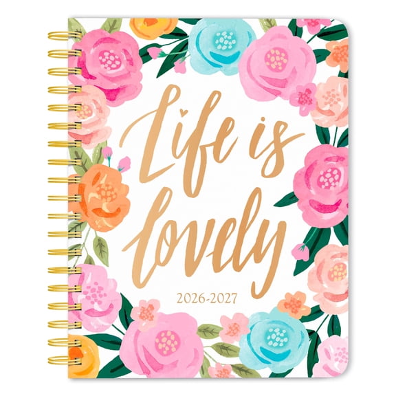 Bonnie Marcus | 2027 6x7.75" 18 Months Weekly Desk Planner | July 2026 - December 2027