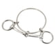 thumbnail image 5 of Broca de boca de caballo de acero inoxidable de 125mm, brocas de caballo de 5 pulgadas, anillo suelto para adiestramiento al aire libre, 5 of 8