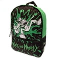 thumbnail image 3 of Rick And Morty - Mochila Diseño Logotipo (Negro, Verde, Blanco), 3 of 4