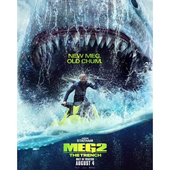 The Meg Movie Poster Posters Wall Art Painting Canvas Living Room Prints Bedroom Decor Poster Artworks