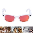 thumbnail image 5 of YAHHU Smart Glasses with 8MP Camera AI Translation Bluetooth Music Calling 32GB IP65 Waterproof 5.58 inches / 141.64 mm Black, 5 of 9