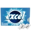 EXCEL, Peppermint Flavoured Sugar Free Chewing Gum, 12 Pieces, 1 Pack
