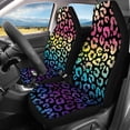thumbnail image 3 of Pzuqiu Car Seat Covers Full Backrest Polyester, Compatible with Van Seats Sedan Seats, for Cars Sedans, Glitter, 3 of 10