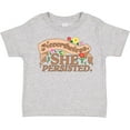 thumbnail image 3 of Inktastic Nevertheless, She Persisted Boys or Girls Toddler T-Shirt, 3 of 5