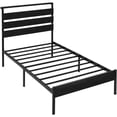 thumbnail image 3 of Base Cama Individual Moderna Luz Led Usb C Reforzada 300kg, 3 of 11