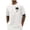 White, variant on Men Short Sleeve V Neck Shirts Tshirts Shirts for Men V Neck Cotton Summer Tops Casual Cotton Hawaiian Shirt for Men Tall order again