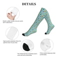 thumbnail image 6 of Bixox World Travel1 Print Compression Socks,Compression Socks Women & Men Circulation for Medical,Running,Athletic, 6 of 7