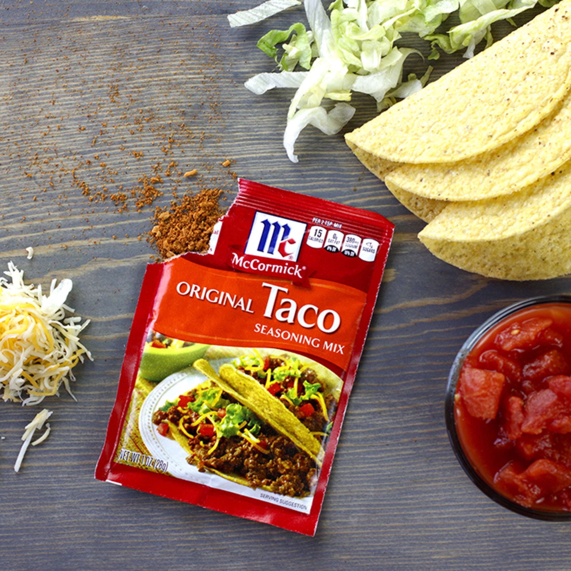 McCormick Taco Seasoning Mix, 10.0 oz Packet