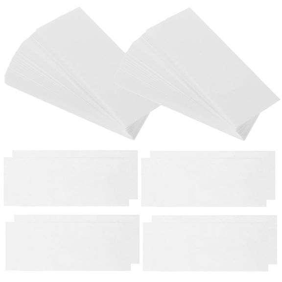 BESTYASH 1000Pcs High Water Absorption Experiment Paper Strip White for Laboratory Use