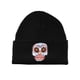 thumbnail image 1 of Gorro Gravity Threads Hilos de azúcar Skull Niños Peluito negro Beanie, 1 of 2