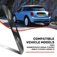 thumbnail image 1 of Moldura de Manija de Tapa de Baúl de Automóvil Estilo Fibra de Carbono para MINI F55 F56 F57 JCW 2018+, 1 of 9