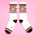 thumbnail image 2 of Body by Pickleball, Novelty Gift Socks for Men, Women and Teens, Cool Crew Socks (Made in the USA) (Made in the USA), 2 of 4