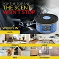 thumbnail image 3 of Scent Bomb Hawaiian Blue Organic Spill-Proof Air Freshener Cans – Natural Odor Eliminator for Car, Home, and Bathroom – Long-Lasting, Non-Toxic, Fresh Scent – Ideal for Any Room or Vehicle - 4 Pack, 3 of 6