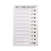 Oimcto Checklist Notepad F,Chore Chart for Adults Boards to Do List Rv Checklist Board Portable Chores Chart for Multiple Kids Detachable Plastic Diy Message Home Travel Planning Reminder Chart