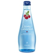 Clearly Canadian, Sparkling Water, Wild Cherry 11 oz