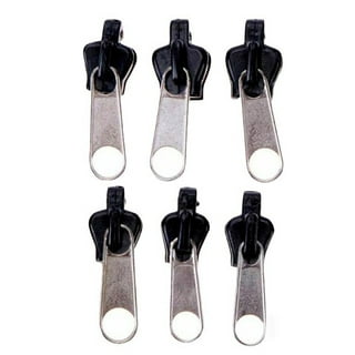 10 Pieces Gold Fix Zip Puller/Zipper Pull Sliders Head Repair Instant Removable Replacement 7x25mm, Size: As described