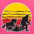 thumbnail image 6 of Wild Bobby Sunset Silhoutte Unicorn and Sasquatch Unisex Crewneck Sweatshirt, 6 of 6
