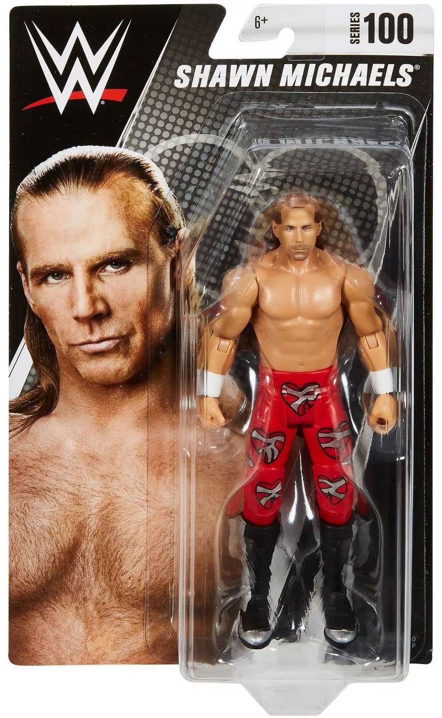 WWE Wrestling Series 100 Shawn Michaels Action Figure [Red