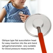 NestledNature Heart Detection Stethoscope,Body Care Tool,Professional Single Stethoscope Aluminium Alloy Heart Lung Detection Echoscope