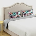 thumbnail image 5 of GZHJMY Satin Pillowcase for Hair and Skin, Colorful Leopard Cooling Pillow Case with Envelope Closure Soft Breathable Silk Satin Pillow Cover for Sleeping King Size 40x20 in Home Decor, 5 of 7