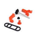 thumbnail image 4 of 2X Mini Bicycle Wheel Truing Stand Bike Rims Adjustment Tools Bike Wheel Repair Tools Cycling Accessories,Orange,2 x Bicycle Wheel Truing Stand 2 x Rubber Band,Orange, 4 of 4
