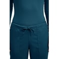 thumbnail image 3 of Cherokee Workwear Core Stretch Women's Scrubs Pant Mid Rise Drawstring Cargo 4044, 3 of 9