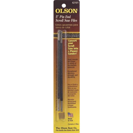 UPC 012373421016 product image for Olson Saw 42101 Pin End Scroll Saw Blade-SCROLL FILE SCROLL BLADE | upcitemdb.com