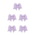 thumbnail image 2 of Qarigey Banda para el cabello grande Bowknot Adornos elásticos Coleta decorativa Titular Bobbles Scrunchies Accesorios Multicolor Violeta Type2 NO2 Qarigey CBP458662, 2 of 4