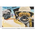 thumbnail image 4 of Pugs & Loathing by Dirks Hays  Mini Poster 17.5" x 11" - Laminated, 4 of 5