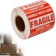 thumbnail image 1 of KAIYANG 500 etiquetas adhesivas de advertencia para embalaje frágil de 2" x 3" con adhesivo fuerte para paquetes de envío, 1 of 5