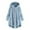 Blue, variant on Girl Jacket Long Sleeve Button down Sweatshirt with Pocket Warm Lined Coat Outerwear Fall Winter Clothes Girls Clothes 5-6 Years
