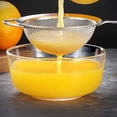 thumbnail image 4 of Cuillère à filtre, Delaman en acier inoxydable à longue poignée cuillère à filtre passoire ustensile de cuisine outil de souche de cuisson accessoires de cuisine, 4 of 8