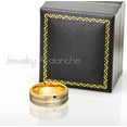 thumbnail image 4 of Jewelry Avalanche 2-tone Gold Tungsten Wedding Ring, 8mm Mens Engagement Band Comfort Fit, 4 of 4