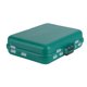 thumbnail image 5 of Caja de aparejos de pesca, contenedor de almacenamiento de anzuelos y señuelos, divisores extraíbles, ligero, verde, 5 of 9