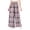 01 Purple, variant on Girls Wide Leg Plaid Pants Versatile Casual Elastic Waist Summer Loose Travel Athletic Pants for 1-13 Years