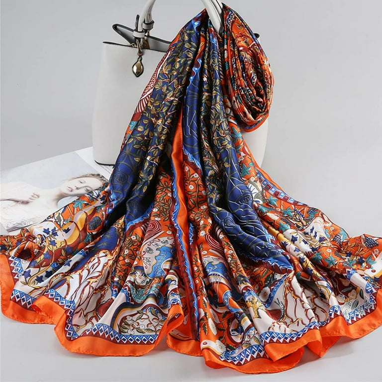 Silk hot sale like scarves