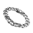 thumbnail image 6 of K-KED Nordic Viking Collection Viking Vintage Personalized Stainless Steel Bracelet-23cm, 6 of 9