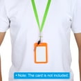 thumbnail image 5 of Uxcell Office Neck Lanyards with Swivel Hook Clip Detachable Buckle for ID Badge Keys, Fluorescent Green 20 Pack, 5 of 5