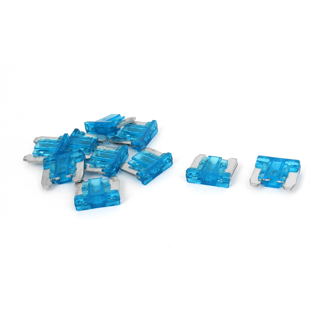 Unique Bargains 10 Pcs Auto Car Caravan Truck SUV Boat ATC Fuses Blue