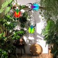 thumbnail image 5 of 3Pcs Insect Garden Ornament Wall Decor Colorful Ladybug Beetle Wall Tree Fence Hanging Decorative for Garden, 5 of 5