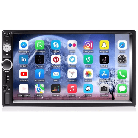 Autoestéreos 2din Mirrorlink Pantalla Táctil Y Cámara