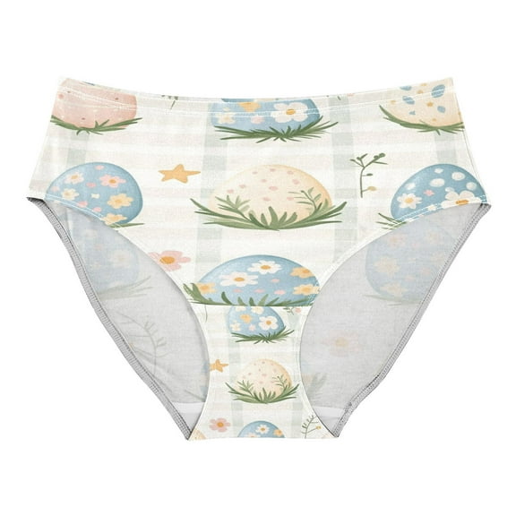 Women's Underwear Adorable Easter Eggs Pattern Hipster Panties Underwear for women, X-Small