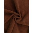 thumbnail image 4 of Paris Collection 100% Cotton, Bleach Resistant spa Towels 16"x30" Brown (Pack of 24) Heavier Than The 16x27 ! Weighing at 4.0 lbs. per doz. Salon Towels, Beauty Spa, Tanning, Gym, Home, dorms., 4 of 4