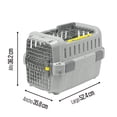 thumbnail image 3 of Transportadora para Mascotas Moderna Products Jaula Chica Peso Máximo 7kg Transportadora, 3 of 6