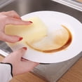 thumbnail image 2 of Esponja de lufa multiusos para limpieza, descontaminación, cepillo de cocina para lavabos, bañeras, azulejos y ventanas (beige), 2 of 7