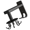 thumbnail image 3 of Rotación de aluminio gancho cuchara toalla trapo ahorro de espacio espacio de almacenamiento pantalones de pared montados en la pared 360 grados Organizador Cocina de suspensión Kearding HA009298-00B, 3 of 6
